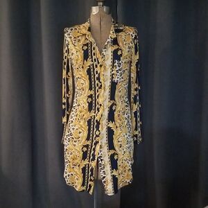70's style dress size medium NWT